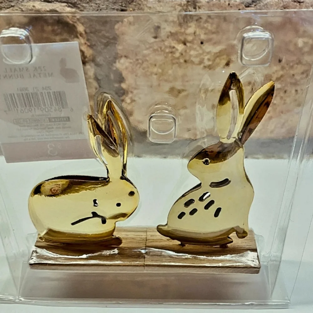 2 Set of Target Bullseye Bunnies